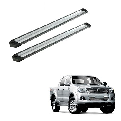 Estribo Hilux 2011 2012 2013 2014 2015 Cd Aluminio Polido