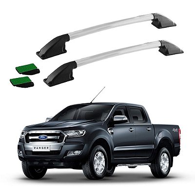 Rack Teto Longarina Ranger 2019 2020 2021 2022 Prata Colado