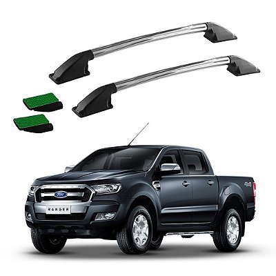 Rack Teto Longarina Ranger 2019 2020 2021 2022 Cromo Colado