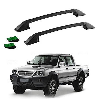 Rack Teto Longarina L200 Sport 2007 2008 2009 Preto Colado