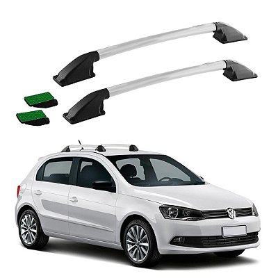 Rack Teto Longarina Gol G6 2012 2013 2014 2015 Prata Colado