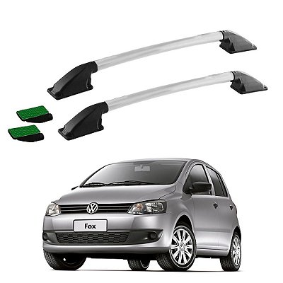 Rack Teto Longarina Fox 2003 2004 2005 2006 Prata Colado