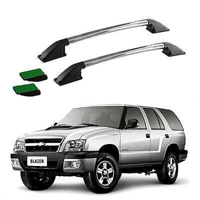 Rack Teto Longarina Blazer 2008 2009 2010 2011 Cromo Colado