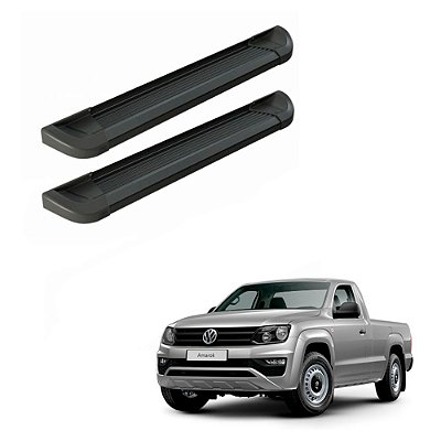 Estribo Amarok 2020 2021 2022 Cabine Simples Preto