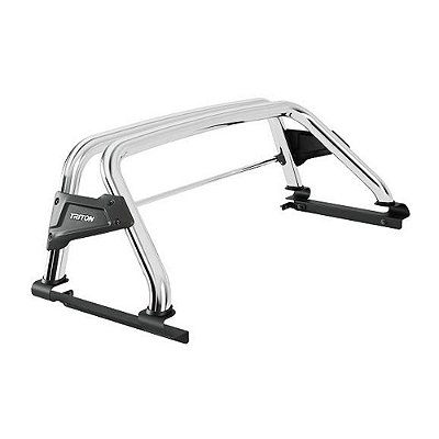 Santo Antônio L200 Triton Sport Hpe-S 2021 Com Grade Cromado