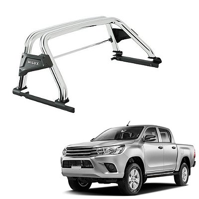 Santo Antônio Hilux 2020 2021 2022 Com Grade Cromado Cd