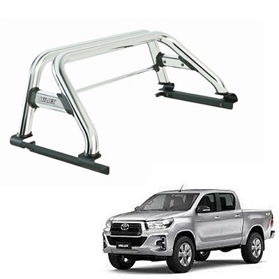 Santo Antônio Hilux 2020 2021 2022 Com Grade Cromado Cd