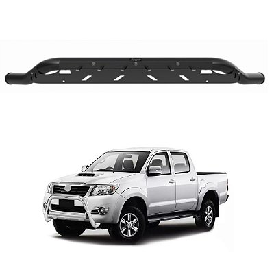 Protetor Baixo Hilux 2011 2012 2013 2014 2015 Preto