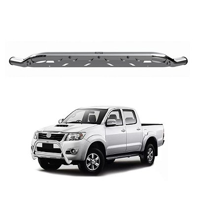 Protetor Baixo Hilux 2011 2012 2013 2014 2015 Cromado