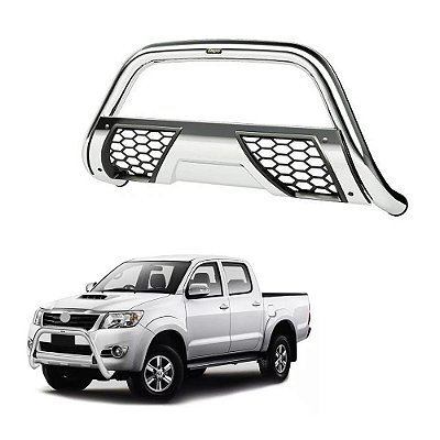 Quebra Mato Hilux 2010 2011 2012 2013 Grade Esportiva Cromo