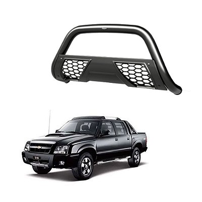 Quebra Mato S10 1999 2000 2001 2002 Grade Esportiva Preto
