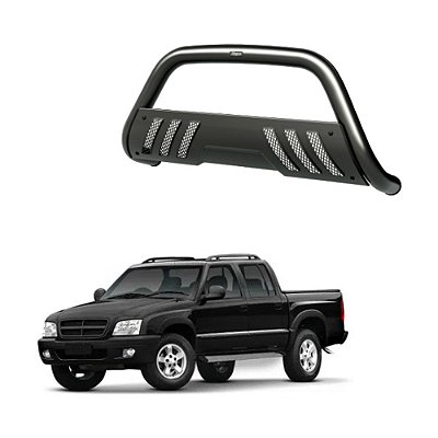 Quebra Mato S10 2001 2002 2003 2004 2005 2006 C/ Grade Preto