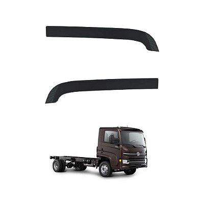 Calha Chuva Vw Delivery 2018 2019 2020 2021 2022 - Fumê