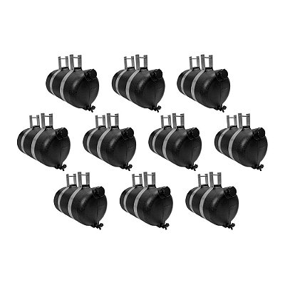 Corote Barrica Agua Caminhão 26 Litros Preto C/Suporte 10 Un