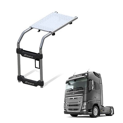 Escada Lateral Volvo Fh 2019 2020 2021 2022 - 2 Degraus