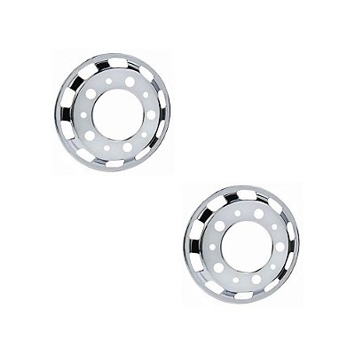 Calota Dianteira Mb Rodoar Speedline Aro 22,5 Par