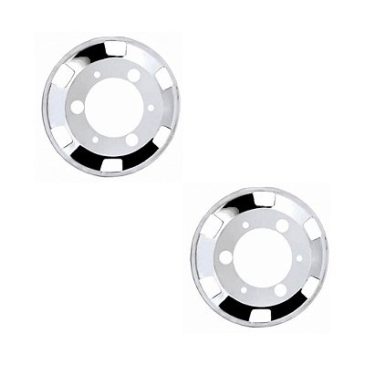 Calota Dianteira Ford Cargo Americana Aberta Aro 17,5 Par