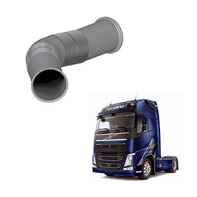 Tubo Saída Motor Fh 2019 2020 2021 2022 5 Polegadas Euro 5