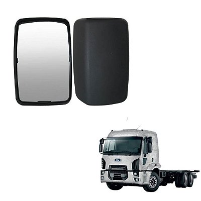 Espelho Retrovisor Ford Cargo 2016 2017 2018 Convexo Maior