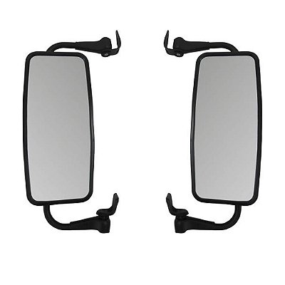 Espelho Retrovisor Scania Série 3 Completo Plano Par