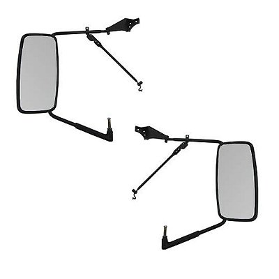 Espelho Retrovisor Mb Hpn 2318 / 2325 Plano Completo Par