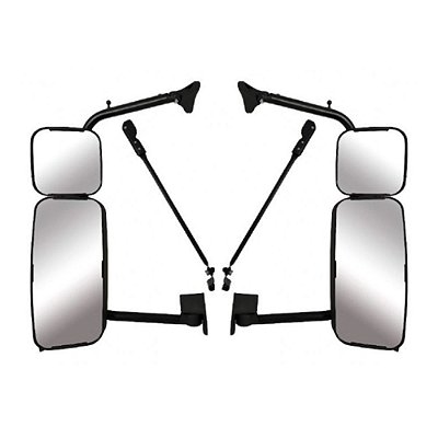 Espelho Mb Axor 2012 2013 2014 2015 Convexo C/Auxiliar Par