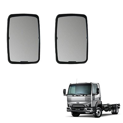 Base Vidro Ford Cargo 2013 2014 2015 2016 Convexo Maior 2un