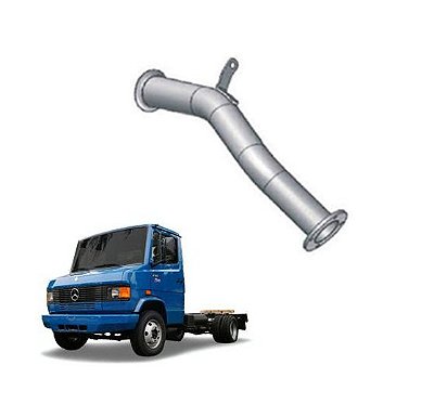 Tubo Saída Motor Mb 710 Plus Euro 3 2008 2009 2010 2011