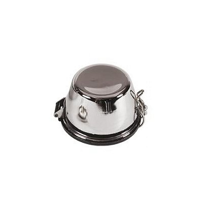 Tampa De Tanque Combustível Para Scania L-111 - Cromada