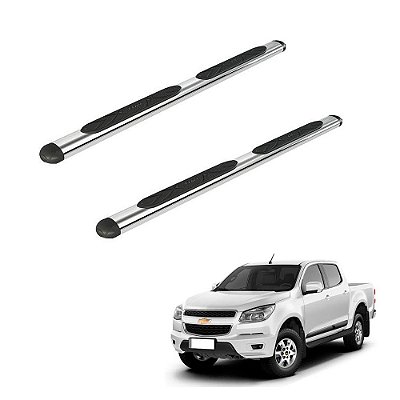 Estribo S10 2012 2013 2014 2015 2016 2017 Cd Oval Cromado