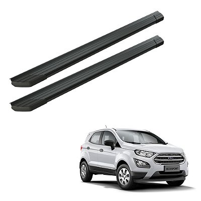 Estribo Ecosport 2013 2014 2015 2016 2017 Aluminio Preto