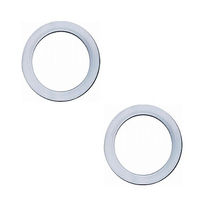 Faixa Branca Aro 22,5 Traseira Banda 45mm Universal Par