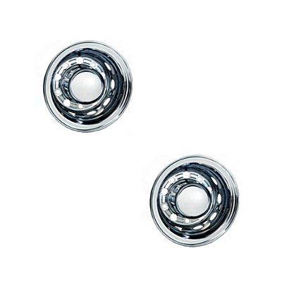 Kit Calota Traseira Oval Aro 22,5" Aba Normal Altura 275mm
