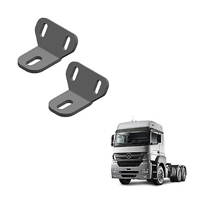 Suporte Farol Milha Mb Axor 2035 - 2009 2010 2011 2012 - 2un