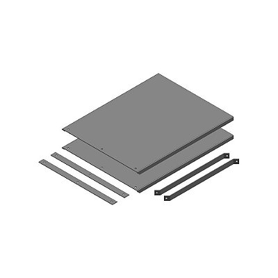 Conjunto Paralama Furgao 470 X 600 Mm