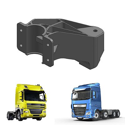 Base Metal Paralama Daf Xf