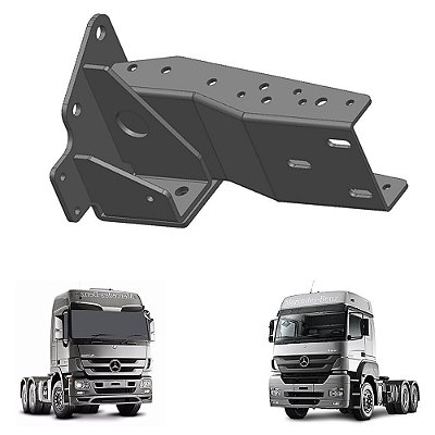 Suporte Valvula Secadora Modulo Farol Mb Axor Lado Esquerdo