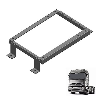 Suporte Rebaixe Banco Mb Actros 2020 2021 2022 Altura 30mm
