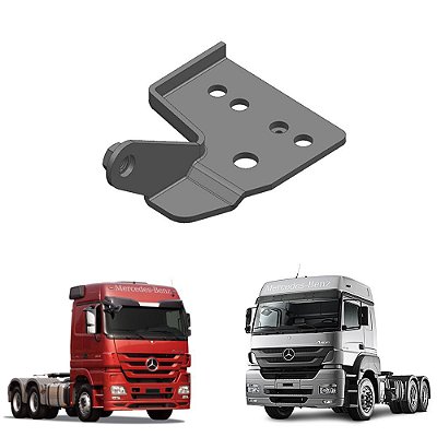 Suporte Acabamento Caixa Rodas Mb Actros 4160 - 2015 2016 Ld