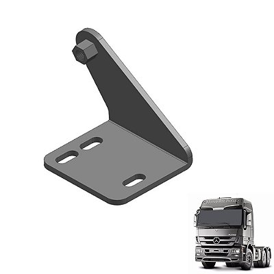 Suporte Estribo Mb Actros Lado Esquerdo