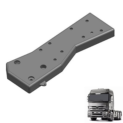 Suporte Estribo Mb Actros Lado Esquerdo