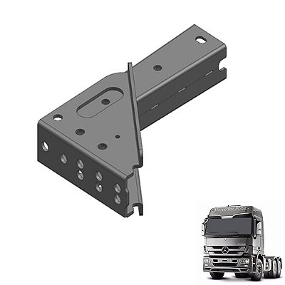 Suporte Parachoque Cabine Mb Actros
