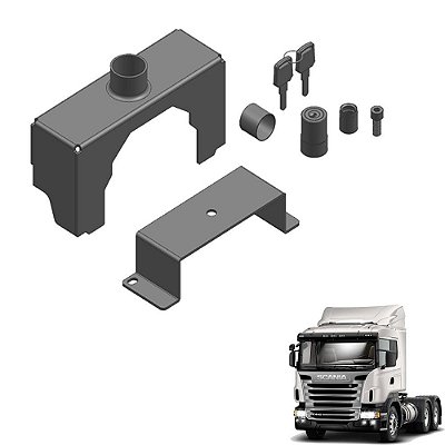 Trava Seguranca Modulo Ebs Cms Scania Ntg 2022 Com Chave