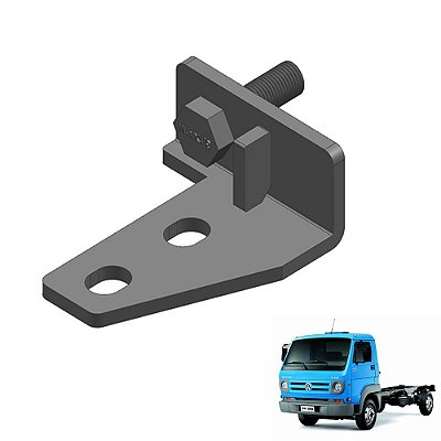 Suporte Fixacao Basculante Vw Delivery 8-160 Lado Esquerdo