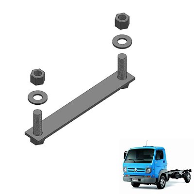 Suporte Fixacao Roda Estepe Volkswagen 11180