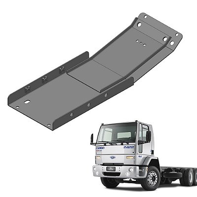 Suporte Lateral Paralama Ford Cargo 816s Lado Direito