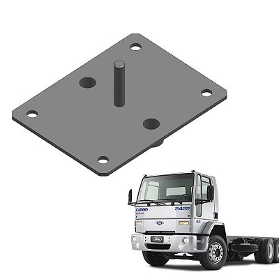 Suporte Central Parachoque Ford Cargo 816s