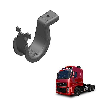 Suporte Abracadeira Paralama Volvo Fh 2015 2016 2017 Tração
