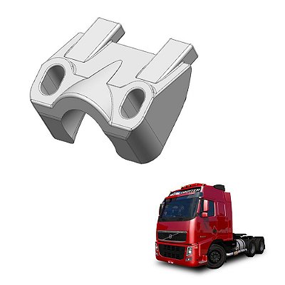 Suporte Paralama Volvo Fh 2015 2016 2017 2018 Tração