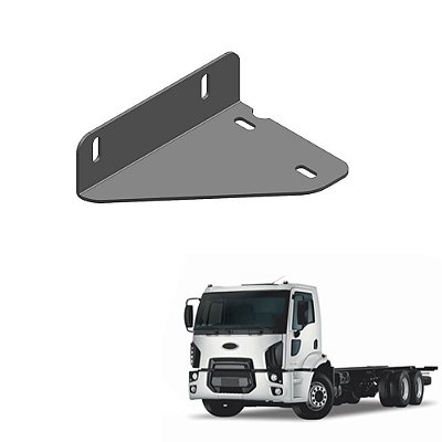 Suporte Frontal Parachoque Interno Ford Cargo Lado Esquerdo
